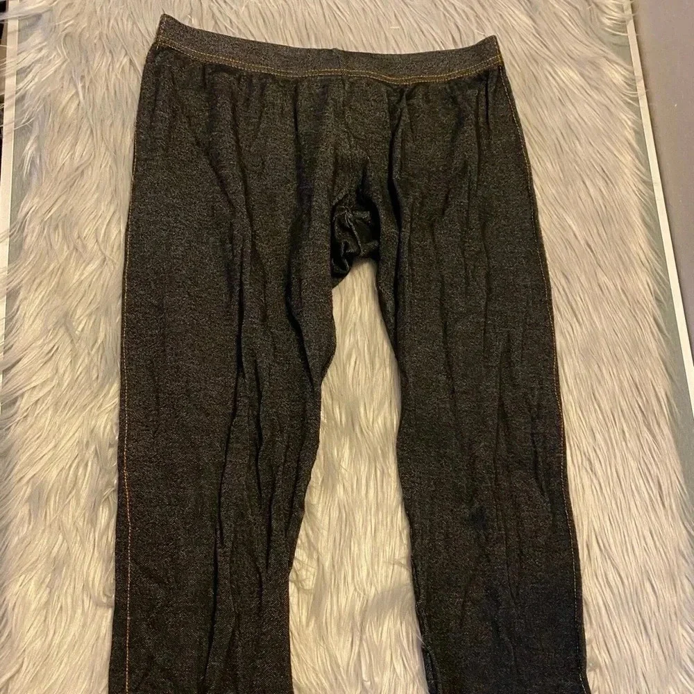 Women’s Small Dark Wash Jeggings Stretch Denim Leggings Capri Pants